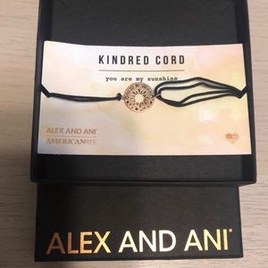 Alex and Ani Kindred Cord Gold Bracelet